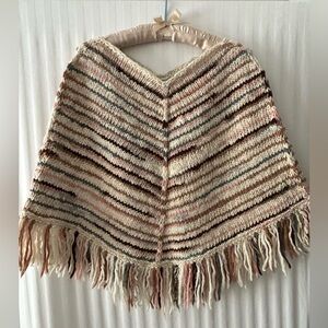 Hand Knit Poncho